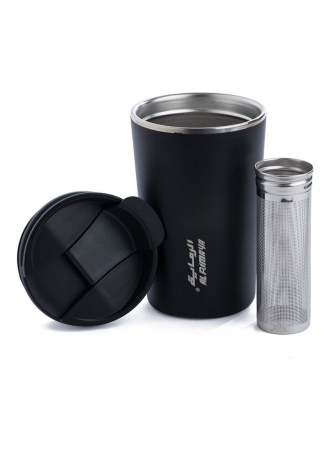 AL RIMAYA Stainless Steel Mug With Filter 380ml  - Image 4