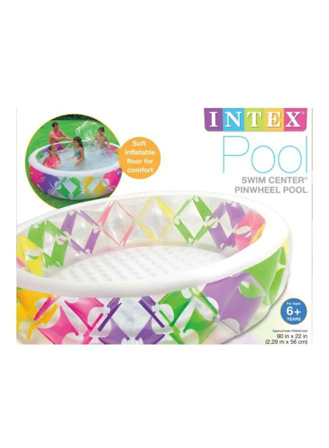 INTEX Swim Center Pin Wheel Pool 229x56cm