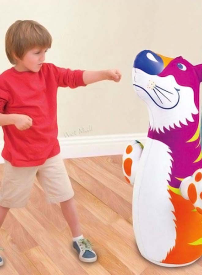 INTEX 3D Tiger Inflatable Punching Bop Bag 15x36inch  - Image 4