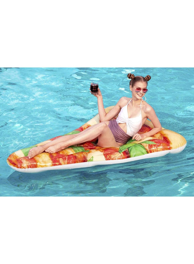 بست واي فراش قابل للنفخ بتصميم بيتزا 188x130سم - Image 5