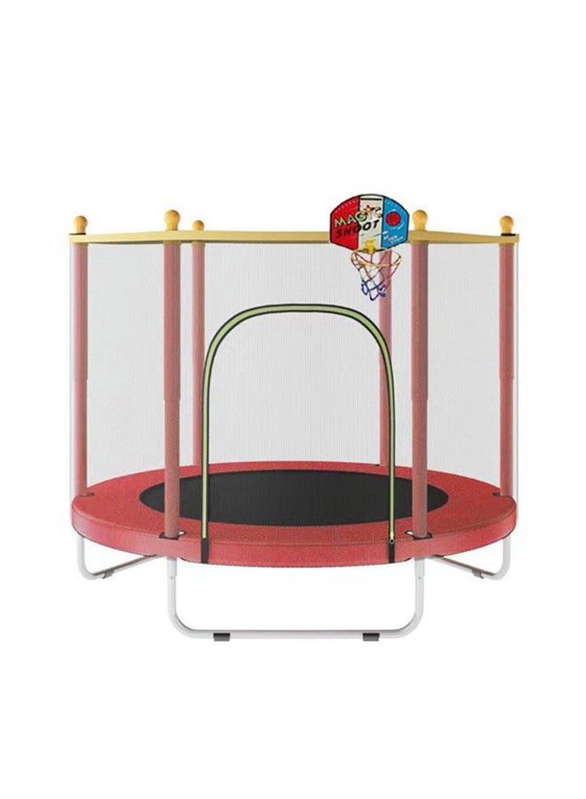 XIANGYU 5.5 Feet Rust-Resistant Foldable Waterproof Portable Stylish Jumping Kids Trampoline 140x140x120cm - Image 1