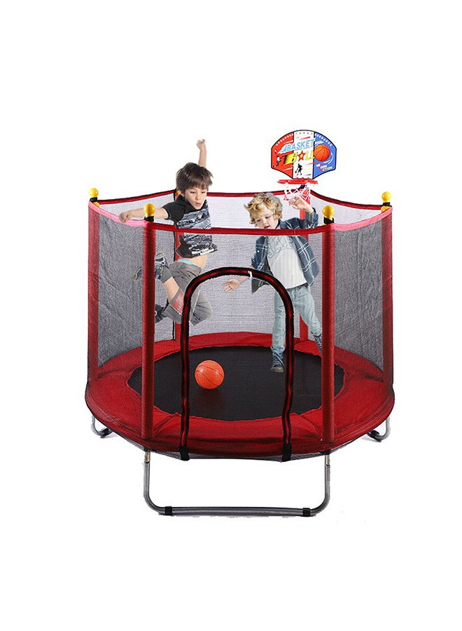XIANGYU 5.5 Feet Rust-Resistant Foldable Waterproof Portable Stylish Jumping Kids Trampoline 140x140x120cm - Image 2