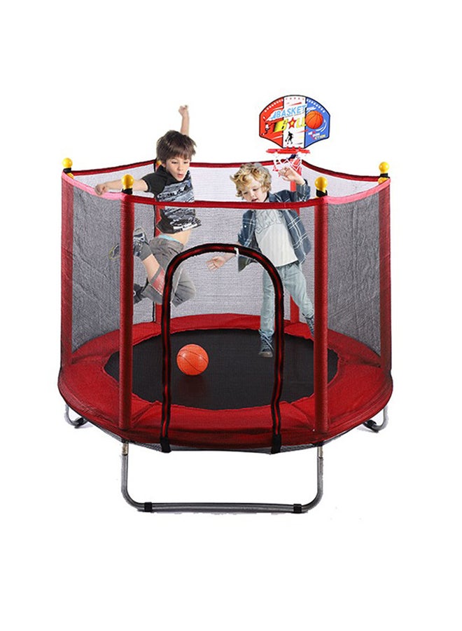 XIANGYU 5.5 Feet Waterproof Breathable Full Enclosed Portable Jumping Trampoline 140x140x120cm - Image 2