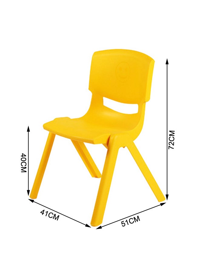 Generic Baby Furnishing Plastic Chair Yellow 41x51x72inch  - Image 5
