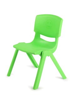 Generic Plastic Junior Stackable Chair For Kindergarten Furniture Green 40x48x62cm  - Image 2
