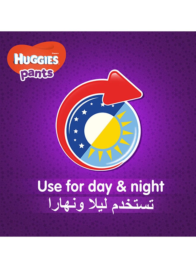 Huggies - Extra Care Baby Pants Diapers, Size 5, 12 - 17 Kg, 34 Count - Super Mega Pack, Cloud Soft Comfort - Image 1