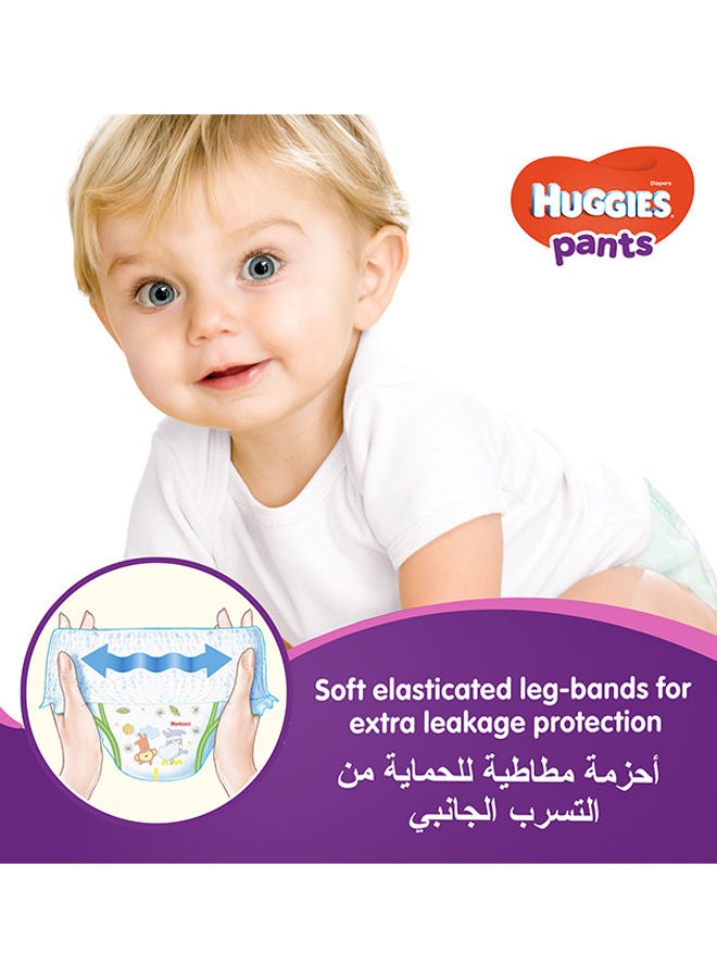 Huggies - Extra Care Baby Pants Diapers, Size 5, 12 - 17 Kg, 34 Count - Super Mega Pack, Cloud Soft Comfort - Image 1