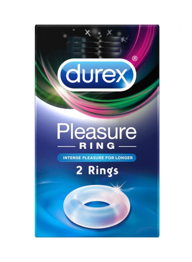 Durex - Pleasure Ring Intense For Longer - 2X Rings - Image 1