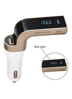 CARG7 Bluetooth Car Kit Handsfree FM Transmitter Radio MP3 Player USB Charger  - Image 3