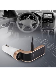 CARG7 Bluetooth Car Kit Handsfree FM Transmitter Radio MP3 Player USB Charger  - Image 5