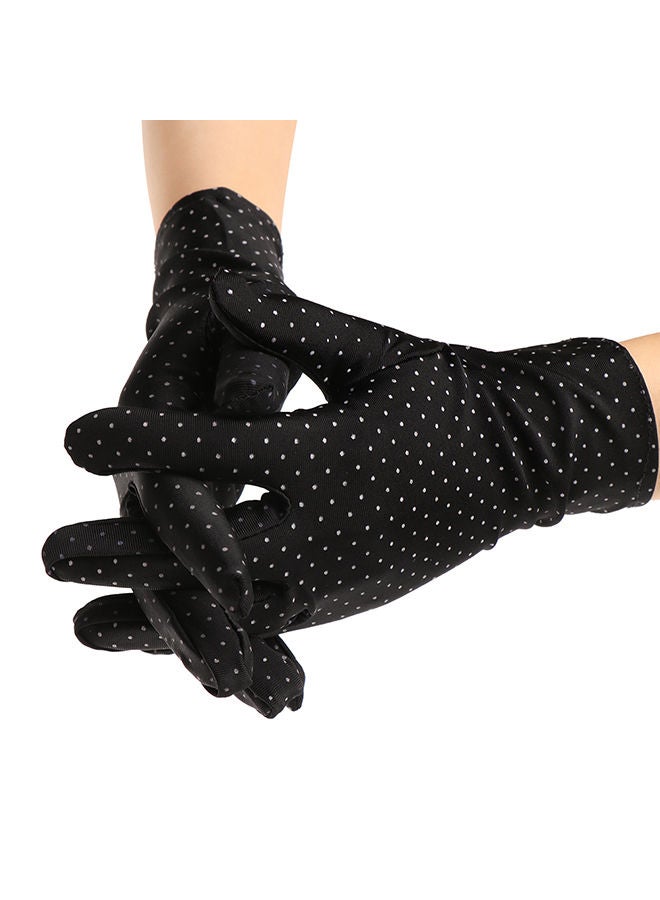 Generic Pair Women Sun Protective Gloves UV Protection Summer Sunblock Gloves Touchscreen Gloves for Driving Riding  - Image 3