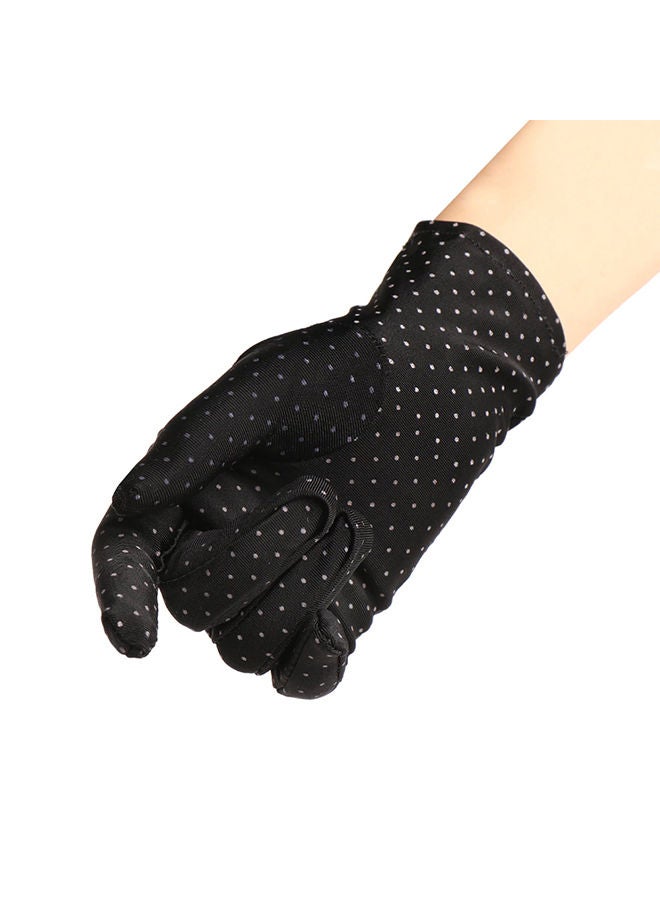 Generic Pair Women Sun Protective Gloves UV Protection Summer Sunblock Gloves Touchscreen Gloves for Driving Riding  - Image 4