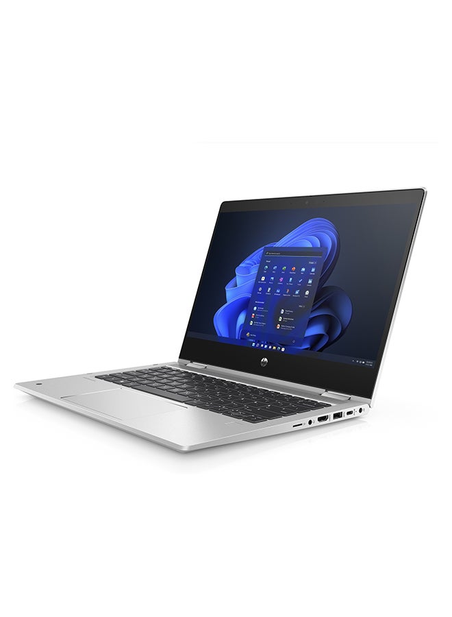 HP Probook X360 435 G8 Laptop With 13.3-Inch Display, AMD Ryzen 5-5600U Processer/8GB RAM/256GB SSD/AMD Radeon Graphics/Windows 10 Pro English Silver - Image 4