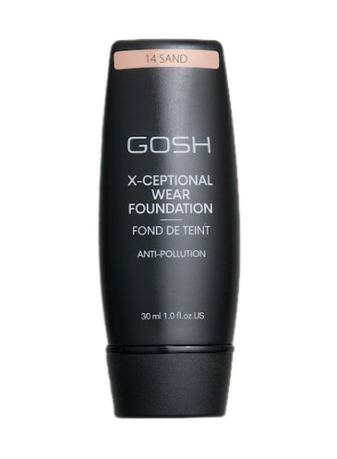 gosh X-Ceptional Wear Foundation 14 Sand - Image 1