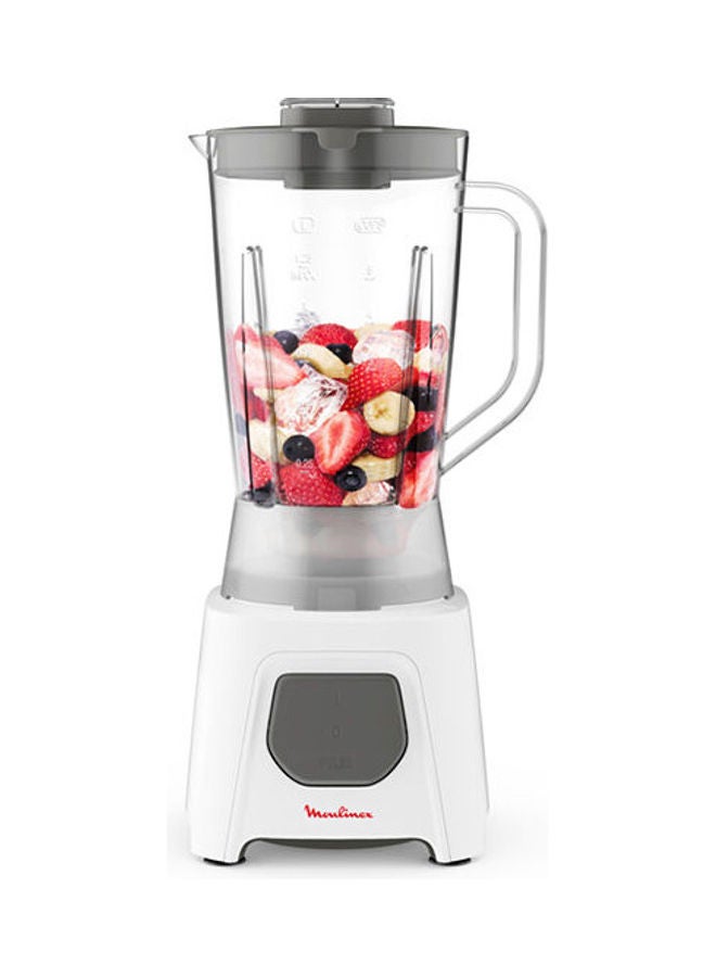 Moulinex - Blendeo Blender With Grinder, 1.5 L 450 W LM2B21EG White - Image 1