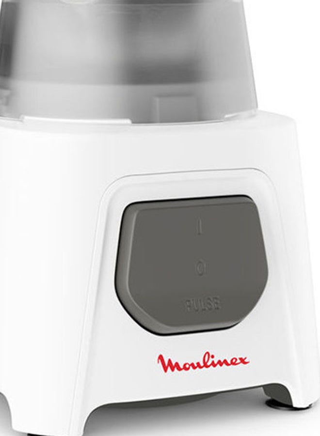 Moulinex - Blendeo Blender With Grinder, 1.5 L 450 W LM2B21EG White - Image 1