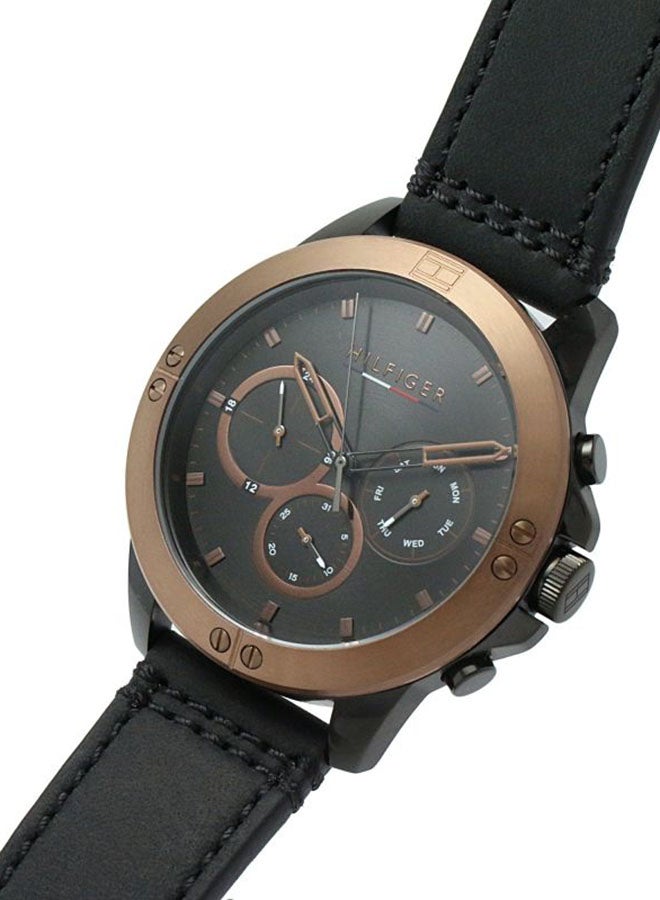 TOMMY HILFIGER Men's Harley  Black Dial Watch - 1791893  - Image 5