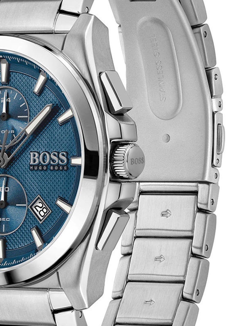 HUGO BOSS - Men's GR&Master  Blue Dial Watch - 1513884 - Image 1