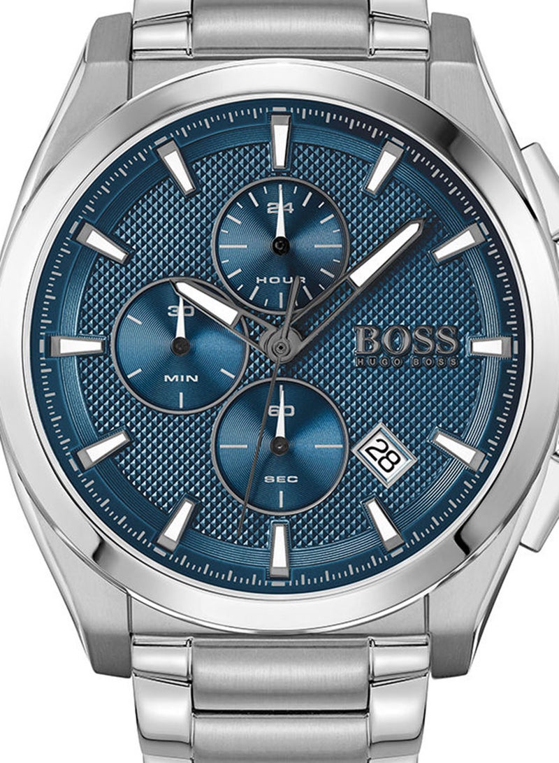 HUGO BOSS - Men's GR&Master  Blue Dial Watch - 1513884 - Image 1