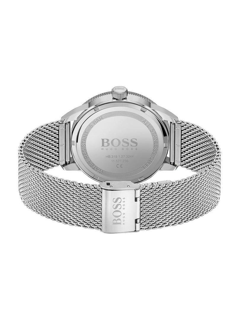 BOSS - Men's Drifter  Grey Dial Watch - 1513900 - Image 1