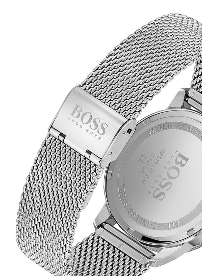 BOSS - Men's Drifter  Grey Dial Watch - 1513900 - Image 1