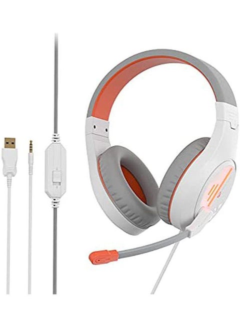 HP021 Stereo Gaming Headset with Mic for Computer PC/Laptop/PS4/Xbox One/Mobile/Tablet