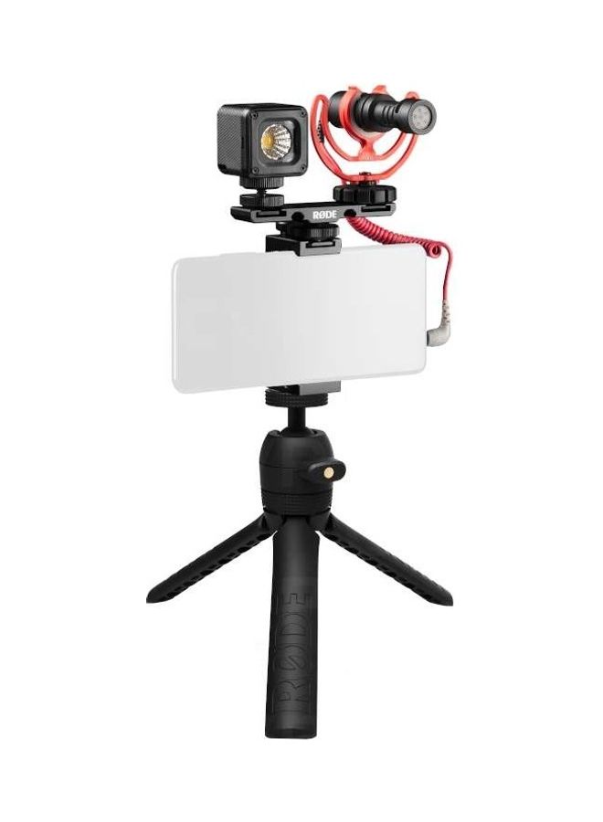 RODE Vlogger Kit Universal Filmmaking Kit For Smartphones VLOGVMICRO black
