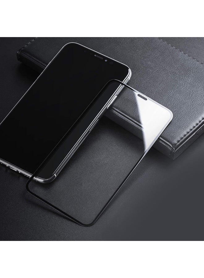 MARGOUN Tempered Glass Screen Protector For Apple iPhone 12 Pro Max Black/Clear - Image 4