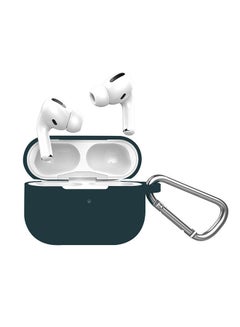 Silicone Case With Carabiner For Apple AirPods Pro Green