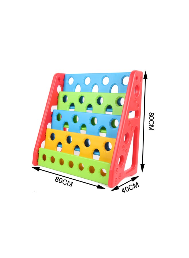 شيانغ يو أثاث أطفال رفوف كتب بلاستيكية خزائن تخزين ألعاب الأطفال - Image 4