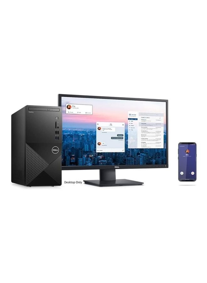 DELL - Vostro 3888 Business Tower PC, Core i5-10400 Processer/16GB RAM/256GB SSD + 1TB HDD/Intel UHD Graphics/Windows 10 Pro Black - Image 1