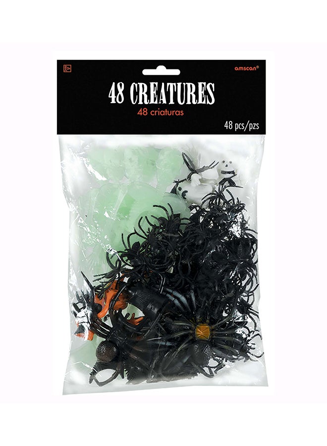 أمسكان طقم هدايا كبير وقيّم بتصميم وحوش الهالووين من 48 قطعة