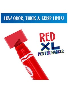 Crayola Project  Xl Poster Marker, Multicolour ‎3.48 x 8.89 x 20.65cm  - Image 2