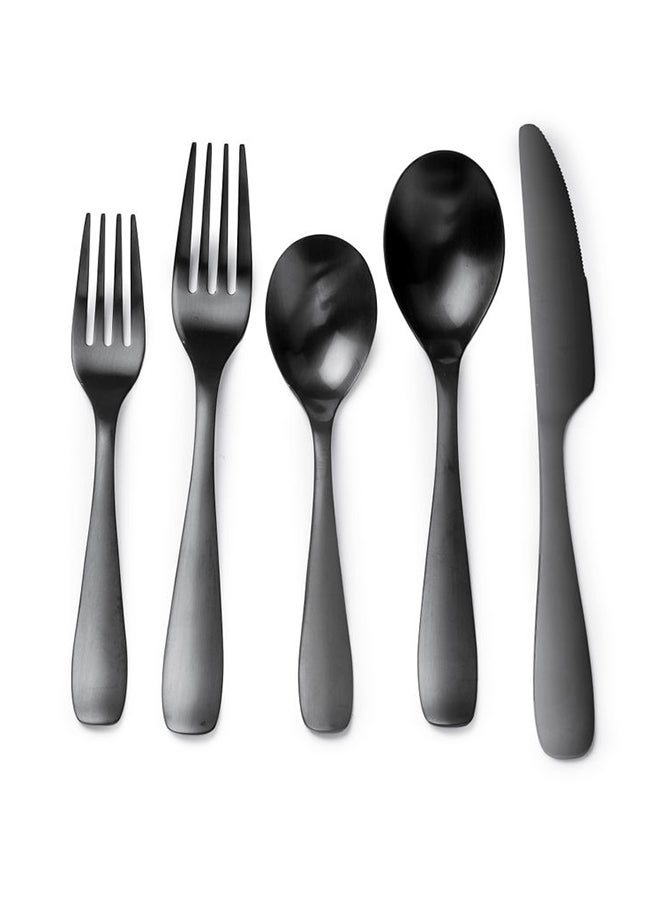 20-Piece Cranston Flatware Cutlery Set Black - v1663146676/N46175936A_3