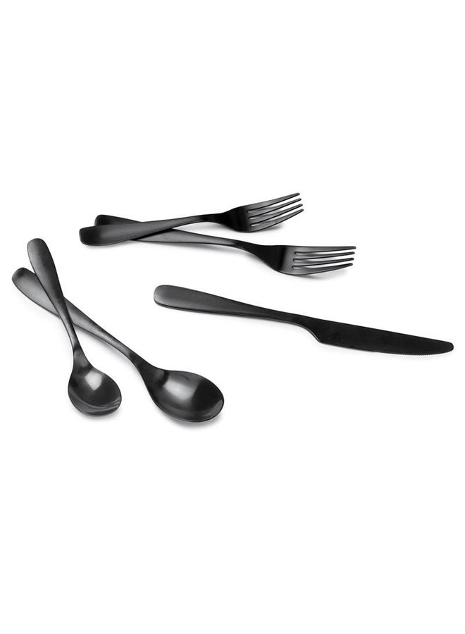 20-Piece Cranston Flatware Cutlery Set Black - v1663146676/N46175936A_4