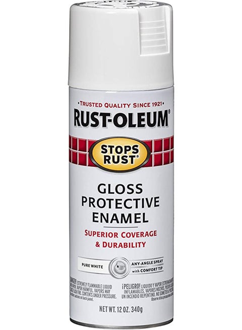 Spray Paint That Stops Oxidation Gloss Pure White