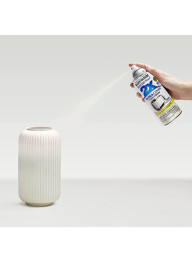 Rust-Oleum 334071 Painters Touch 2X Ultra Cover Satin Spray Paint, White , 12 Oz Spray (Pack Of 1) White 12OZ - Image 4