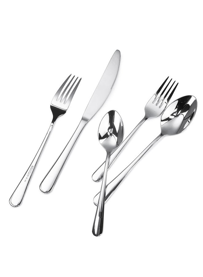 هوم تاون طقم أدوات مائدة بتصميم غير لامع من تشكيلة فوج، مكون من 5 قطع - Image 1