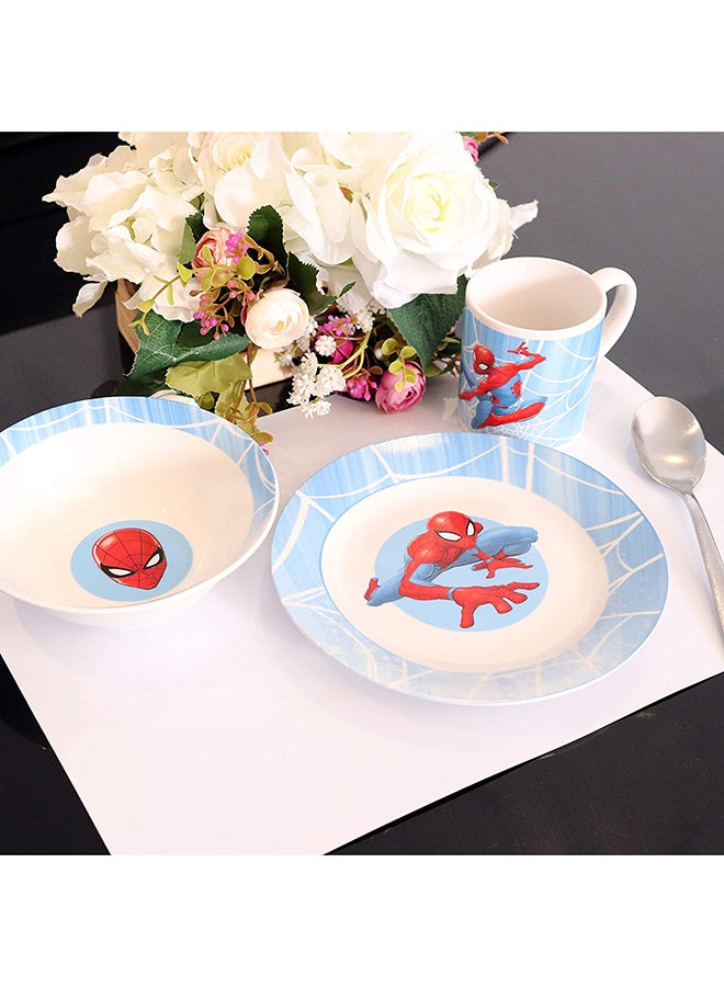 مارفل طقم طعام الفطور بطبعة سوبرمان مكون من 3 قطع - Image 4