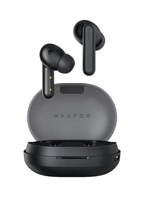 GT7 True Wireless Earbuds Low Latency Mode Bluetooth 5.2 AAC Audio Codec 20hrs Battery Life Stereo And Mono Mode Smart Touch Control Type-C Charging Black