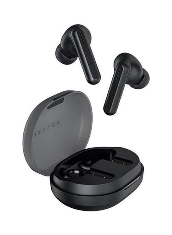 Haylou - GT7 True Wireless Earbuds Low Latency Mode Bluetooth 5.2 AAC Audio Codec 20hrs Battery Life Stereo And Mono Mode Smart Touch Control Type-C Charging Black - Image 1