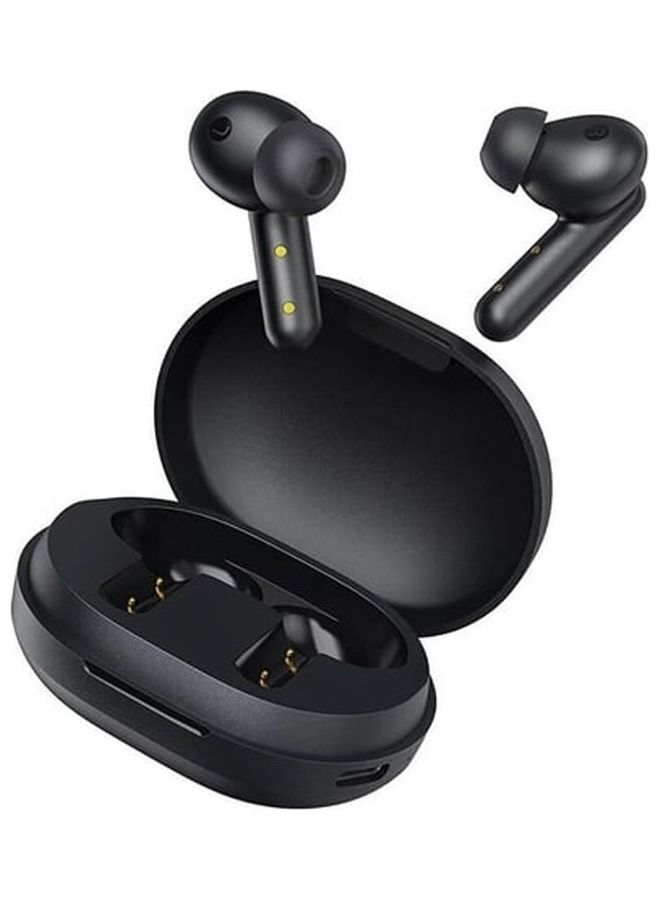 Haylou - GT7 True Wireless Earbuds Low Latency Mode Bluetooth 5.2 AAC Audio Codec 20hrs Battery Life Stereo And Mono Mode Smart Touch Control Type-C Charging Black - Image 1