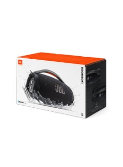 JBL Boombox 3 Portable Speaker With Massive  Signature Pro Sound Black  - Image 4