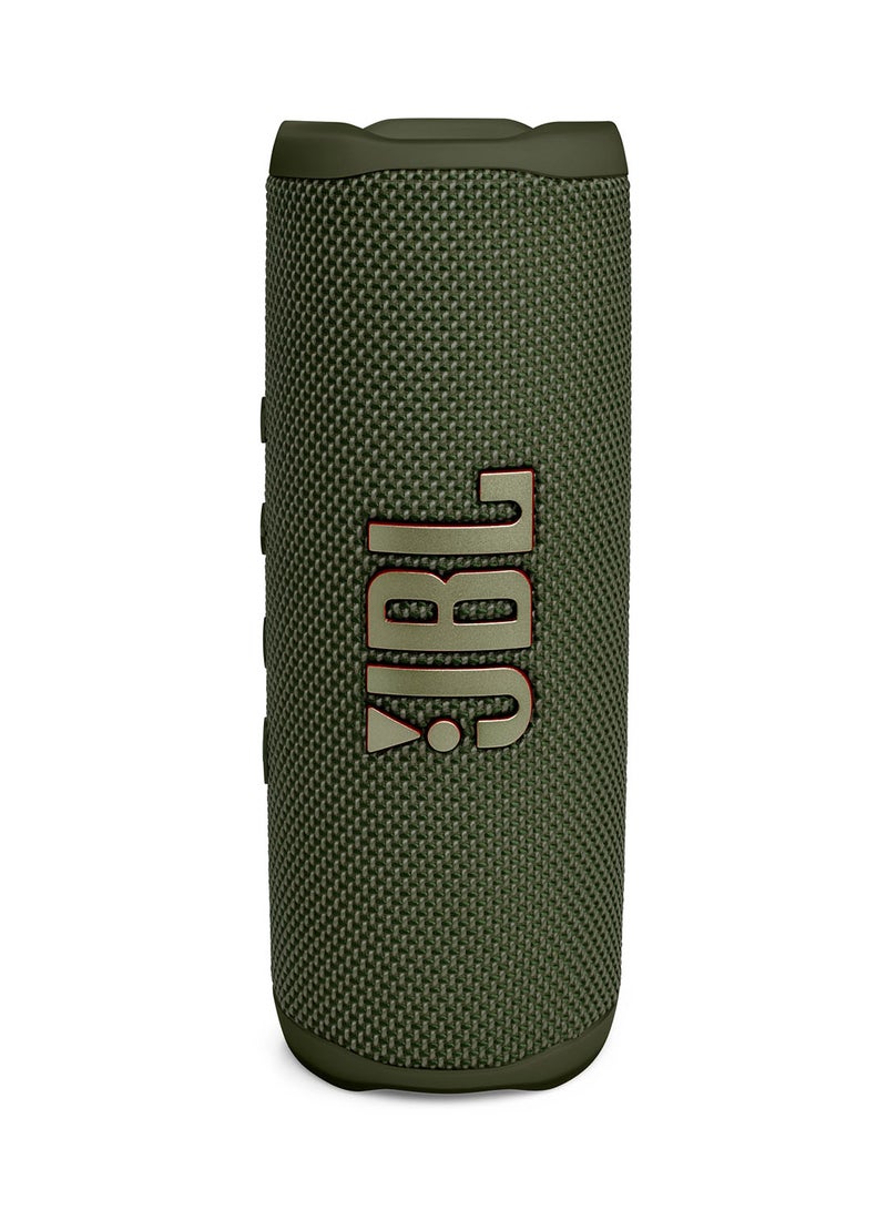 JBL - Flip 6 Portable IP67 Waterproof Speaker With Bold  Original Pro Sound Green - Image 1