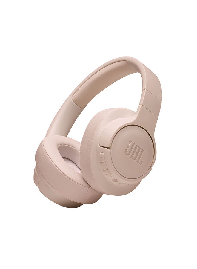 JBL - Tune 760NC Wireless Over-Ear Noise Cancelling Headphones Blush - Image 1
