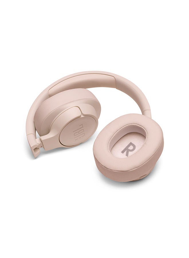JBL - Tune 760NC Wireless Over-Ear Noise Cancelling Headphones Blush - Image 1