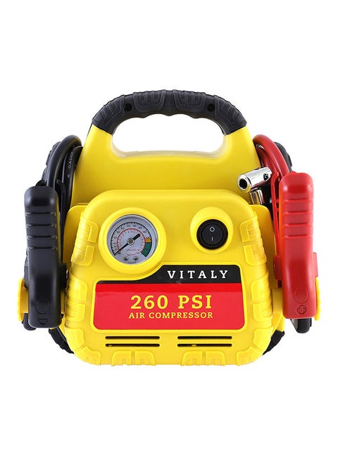 4-In-1 Jump Starter With Air Compressor