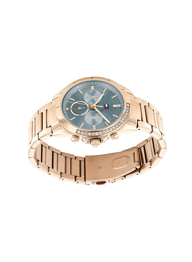 TOMMY HILFIGER - Women's Kennedy  Blue Dial Watch - 1782386 - Image 1