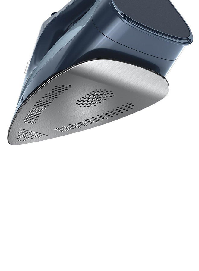 BRAUN - Steam Iron, EloxalPlus Free Glid Soleplate, 225g Steam Shot per Minute, Anti Drip, Self Cleaning, Anti Calc, 300 ml 3000 W SI7160BL Blue - Image 1