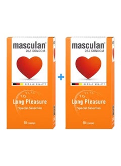 masculan Pack Of 2 Long Pleasure Condom 